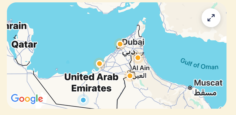 UAE map preview